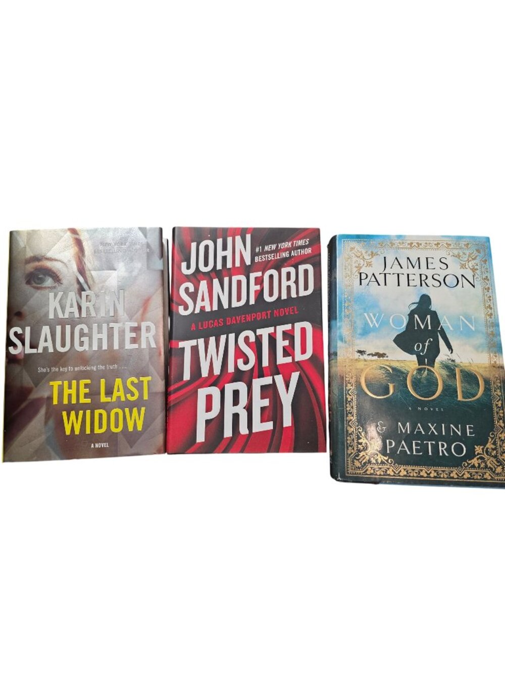Mystery Thriller Lot Book Bundle